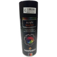 Автомобильная краска Senfineco Acrylic черный матовый 400мл 4004