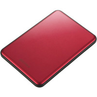 Внешний накопитель Buffalo MiniStation Slim HD-PUSU3 500GB Red (HD-PUS500U3R)