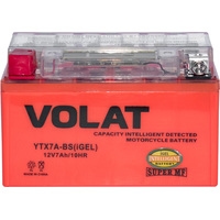 Мотоциклетный аккумулятор VOLAT YTX7A-BS(iGEL) (7 А·ч)