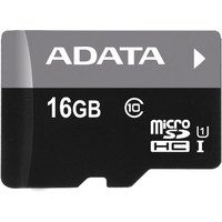 Карта памяти ADATA Premier microSDHC UHS-I (Class 10) 16GB (AUSDH16GUICL10-R)