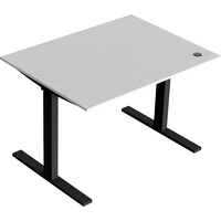 Стол для работы стоя Kulik System E-Desk (кремовый/черный)