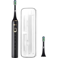 Электрическая зубная щетка Infly Sonic Electric Toothbrush PT02 (футляр, 2 насадки, черный)