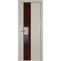 Межкомнатная дверь ProfilDoors 5E 70x200 (шеллгрей/стекло коричневый лак)