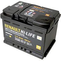 Автомобильный аккумулятор Renault Hi-LIFE (60 А·ч) [7711238597]