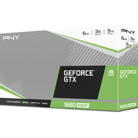 Видеокарта PNY GeForce GTX 1660 Super 6GB Dual Fan VCG16606SDFPPB