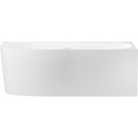 Ванна Wellsee Belle Spa 2.0 170x75 235806002 (пристенная ванна (правая) белый глянец, экран, каркас, сифон-автомат глянцевый белый)