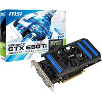 Видеокарта MSI GeForce GTX 650 Ti OC 1024MB GDDR5 (N650Ti-1GD5/OC)