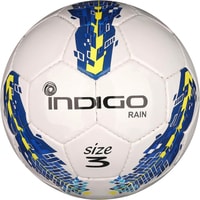 Футбольный мяч Indigo Rain IN031 (3 размер)
