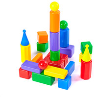 Кубики Строим вместе счастливое детство Строительный набор Стена-2 5246