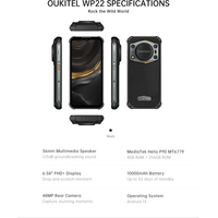 Смартфон Oukitel WP22 (черный)