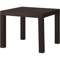 Журнальный столик Ikea Лакк 801.042.68 (черный/коричневый)