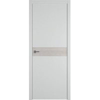 Межкомнатная дверь Юркас Urban H 70x200 (steel/вставка stone oak/кромка silHer edge)