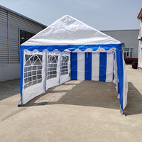 Тент-шатер Sundays Party 3x6 м (белый/синий)