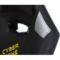 Кресло Zombie Hero Cyberzone (черный/желтый)