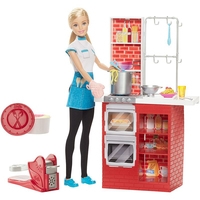 Кукла Barbie Spaghetti Chef Doll Playset