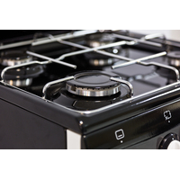 Кухонная плита De luxe 5040.36Г (Щ) (черная)