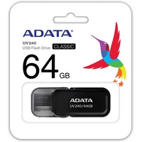 USB Flash ADATA UV240 64GB (черный)