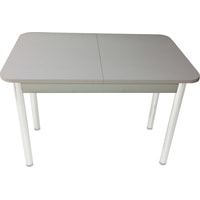 Кухонный стол Solt СТД-08 (серый/ноги круглые серые)