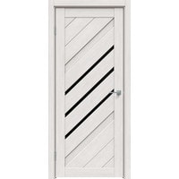 Межкомнатная дверь Triadoors Luxury 572 ПО 90x200 (лиственница белая/лакобель черный)