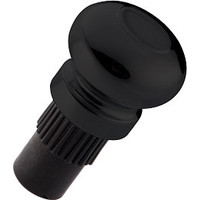 Заглушка для рейлинга Lemax ретро 16 мм (черный)