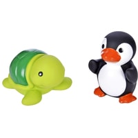 Набор игрушек для ванной Жирафики Черепашка и пингвин 681273