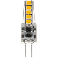 Светодиодная лампочка Rexant JC-Silicon G4 12 В 2 Вт 4000 K теплый свет 604-5007 (силикон)