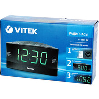Настольные часы Vitek VT-6603 BK