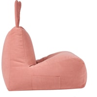 Кресло-мешок Мама рада! Зайчишка с подушкой (розовый, XL, smart balls)