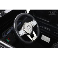 Электромобиль RiverToys Mercedes-AMG G63 4WD G333GG (черный глянец)