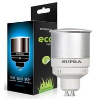 Люминесцентная лампа Supra SL-R GU10 11 Вт 4200 К [SL-R-11/4200/GU10]