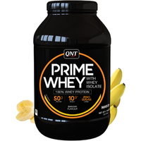 Протеин сывороточный (изолят) QNT Prime Whey (банан, 908г)