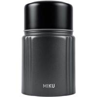 Термос для еды Miku 780 мл (темно-серый)