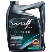 Моторное масло Wolf OfficialTech 0W-20 LS-FE 4л