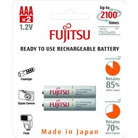 Аккумулятор Fujitsu AAA 750mAh 2 шт. HR-4UTCEX(2B)