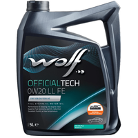 Моторное масло Wolf OfficialTech 0W-20 LL FE 5л