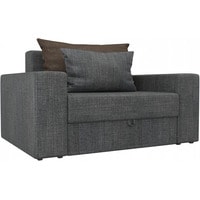 Кресло-кровать Mebelico Мэдисон 14 106131 (рогожка, серый/коричневый/серый)