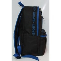 Городской рюкзак Rise М-358 (черный/синий)
