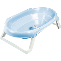 Ванночка для купания Ok Baby Onda Slim 895 (голубой 55)