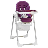 Высокий стульчик Baby Prestige Junior Lux (фиолетовый)