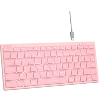 Клавиатура A4Tech Fstyler FBX51C (розовый)