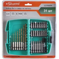 Набор оснастки для электроинструмента Sturm 1270604 (31 предмет)