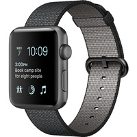 Умные часы Apple Watch Series 2 42mm Space Gray with Black Woven Nylon [MP072]