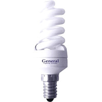 Люминесцентная лампа General Lighting Full Spiral T2 E14 13 Вт 4000 К [7210]