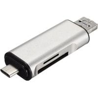 Карт-ридер USBTOP USB3.1 Type-C - TF/SD/microUSB/USB3.0