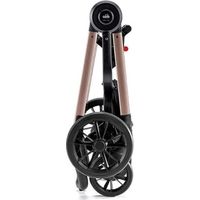 Универсальная коляска CAM Avant (2 в 1, розовый/черный/рама розовое золото)
