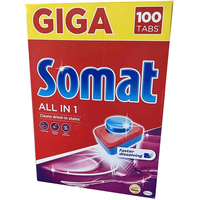 Таблетки для посудомоечной машины Somat All in 1 (100 шт)