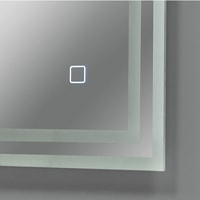  Алмаз-Люкс Зеркало с подсветкой ЗП-66 80х60