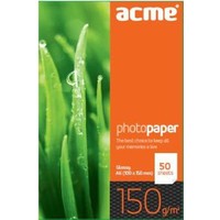 Фотобумага ACME Photo Paper (Value pack) A6 (10x15cm) 150 g/m2 50л