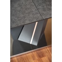 Кухонный стол Halmar Salvador 160-200/90 (темно-серый)