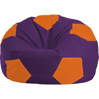 Кресло-мешок Flagman Мяч М1.1-33 (фиолетовый/оранжевый)